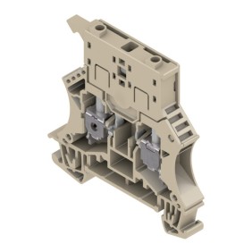 Morsetto portafusibile da quadro Beige a vite serie WSI 6 6mm2 WEIDMULLER 1011000000