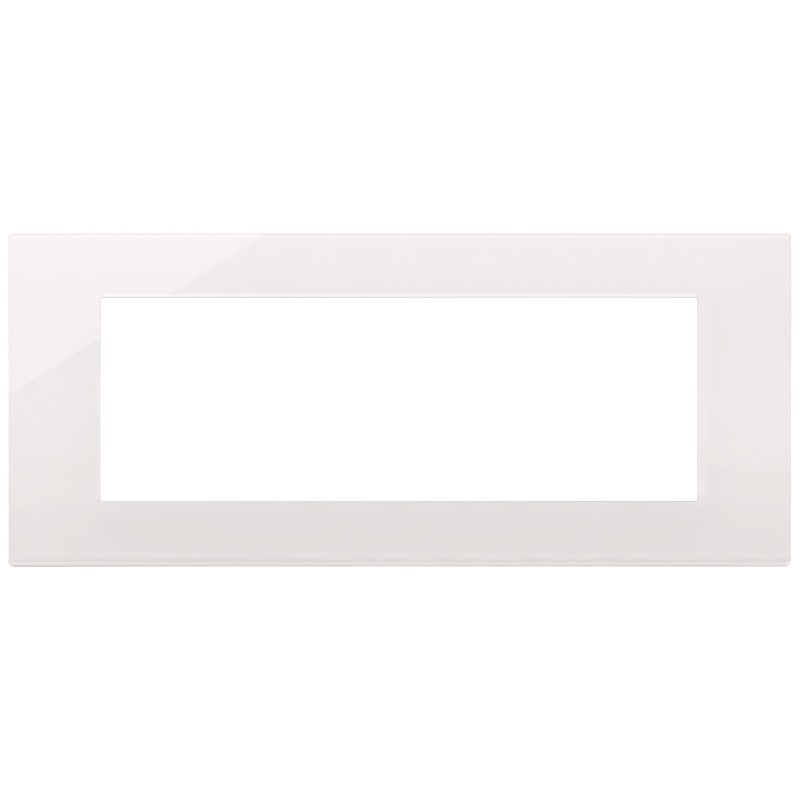 Placca in tecnopolimero Reflex 3 moduli Vimar Linea Bianca 30657.40