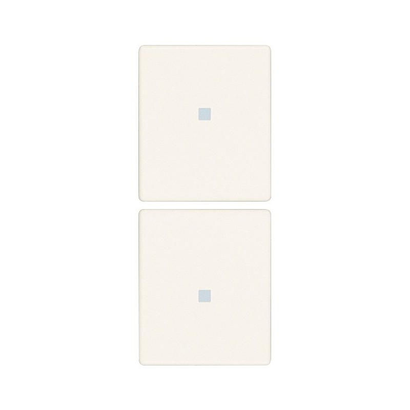 Due mezzi tasti intercambiabili 1 modulo Vimar Linea Bianca 31480.B