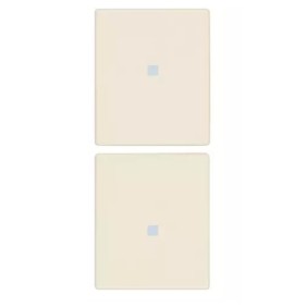 Due mezzi tasti intercambiabili 1 modulo Vimar Linea Canapa 31480.C