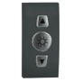Dimmer da incasso 1 modulo Grigio antracite 230V AC 0.035VA Regolo VEMER VE772300