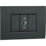 Dimmer da incasso 1 modulo Grigio antracite 230V AC 0.035VA Regolo VEMER VE772300 Installato