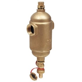 Defangatore magnetico di impurità in ottone 1" Femmina Femmina GIACOMINI R146MY015