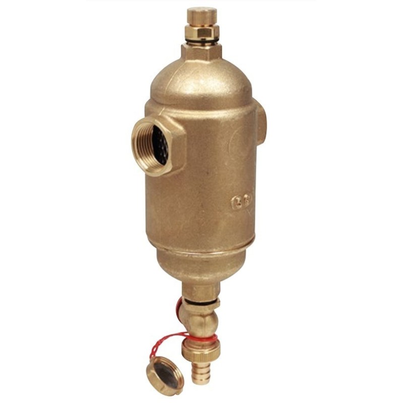 Defangatore magnetico di impurità in ottone 1" Femmina Femmina GIACOMINI R146MY015