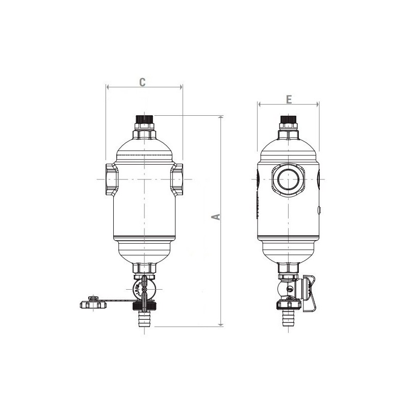 Giacomini R146MY015 dimensioni