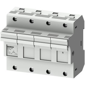 Portafusibili per cartucce cilindriche 3P+N 690V 50A Siemens 3NW7161