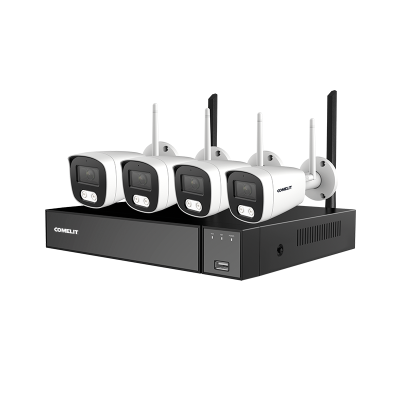 Kit Wi-Fi con 4 telecamere da 5MP 2.8mm 1 NVR Comelit WIKIT004S05NA