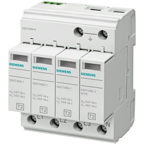 Scaricatore di sovratensione a 4 poli Tipo 2 Siemens 5SD74640