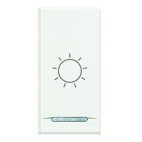 Copritasto simbolo luce Bticino Axolute HD4915BA