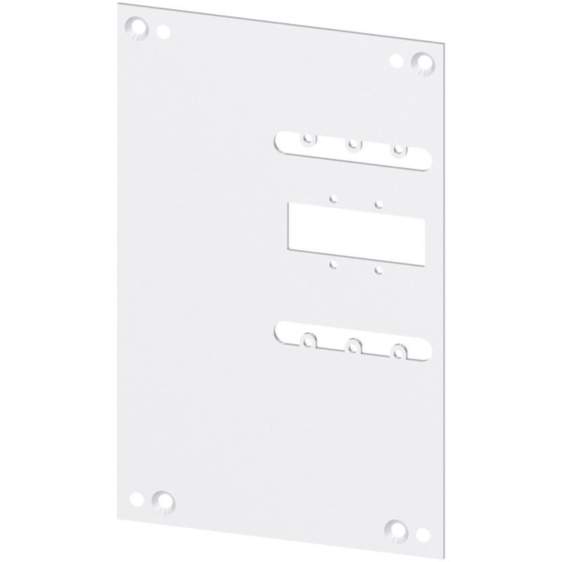 Piastra di montaggio con interblocco posteriore per 3VA1 Siemens 3VA91580VK20