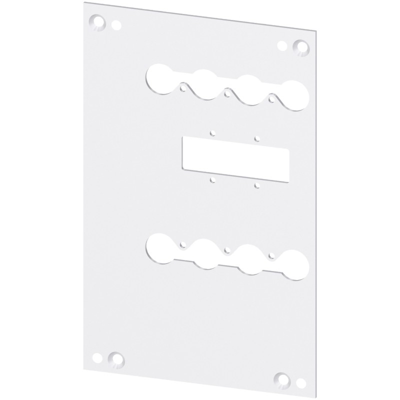Piastra di montaggio con interblocco posteriore per 3VA12 Siemens 3VA92580VK20