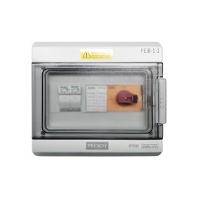 Quadro di campo con 1 ingresso per stringa MPPT HQ Solar PEJB-1-1
