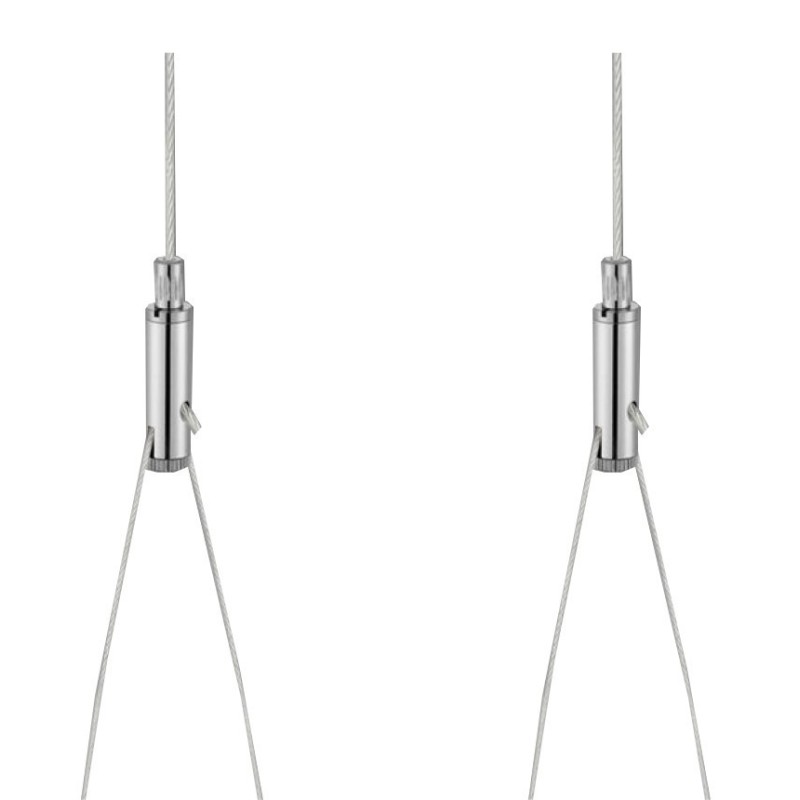 Sospensione in acciaio lunga 500mm diametro 1.5mm Disano 99463100