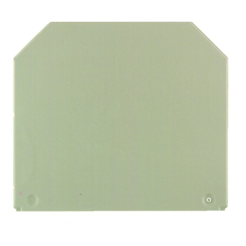 Piastra terminale per morsetti da 2.5 a 10mmq Weidmuller 1050100000