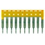 Ponticello a 10 poli con sezione 2.5mmq 24A Weidmuller 1608940000