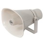 Diffusore stagno a tromba Grigio 30W IP65 100V EN54-24 120dB VIVALDI PH30MK2