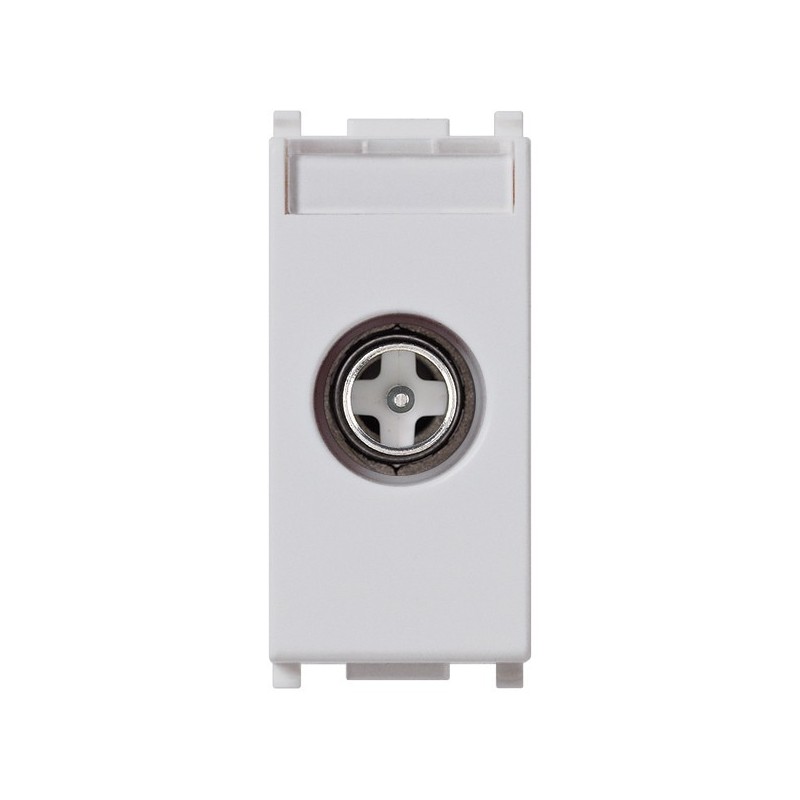 Presa TV-RD-SAT Passante Vimar Plana Silver 14300.10.SL