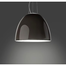Lampadario sospeso Nur Glooss E27 205W 230V Grigio Artemide A242190