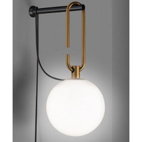 Lampada da parete pendente Nera-Ottone 5W E14 NH Wall ARTEMIDE 1277010A