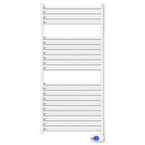 Radiatore da parete in alluminio Bianco display LCD Ecool ED 500 500W FONDITAL FCA0M1YD50