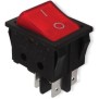 Interruttore a bilanciere luminoso rosso bipolare ON e OFF 433329065