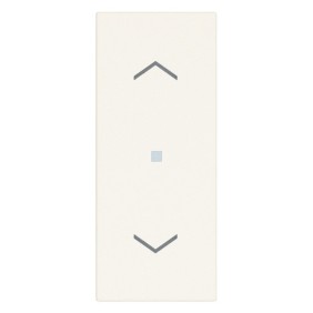 Tasto assiale con simbolo frecce illuminabili Vimar Linea Bianca 31000A.FB
