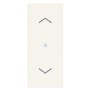 Tasto assiale con simbolo frecce illuminabili Vimar Linea Bianca 31000A.FB