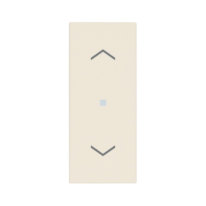 Tasto assiale con simbolo frecce illuminabili Vimar Linea Canapa 31000A.FC