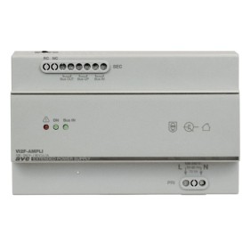 Amplificatore 2 fili BUS per videocitofoni 240V AC 1A 8 moduli DIN V44 EASY AVE VI2F-AMPLI