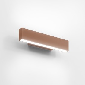 Applique Led a parete 15W 3000K Rame spazzolato A.24 Wall Artemide BK02018