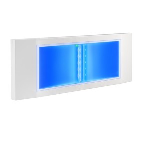 Lampada di emergenza 230Vac Luce Blu IP42 Bianco Beghelli 4410