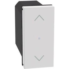 Commutatore wireless per tapparelle Bianco BTicino MatixGo JW4027CWI