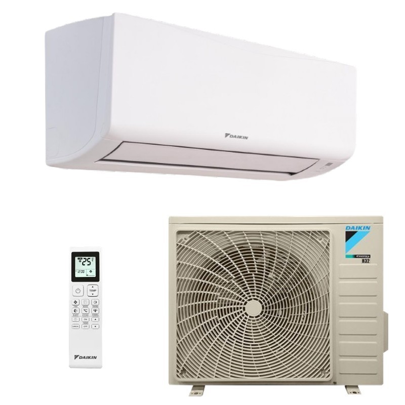 Climatizzatore monosplit Inverter 12000BTU A++/A+ R32 GSI LOW DAIKIN FTXC35D/RXC35D Kit completo