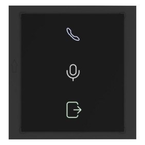 Modulo di indicazione retroilluminato 2 fili per posto esterno DS-KD-IN IP65 HIKVISION 305301210