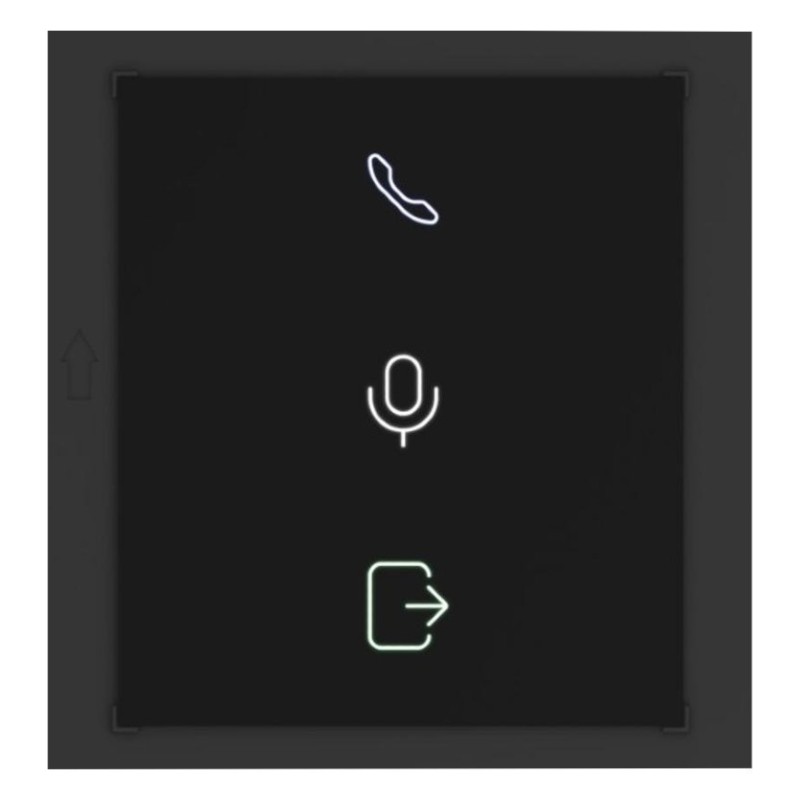 Modulo di indicazione retroilluminato 2 fili per posto esterno DS-KD-IN IP65 HIKVISION 305301210