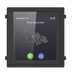 Modulo touch con display 4" e lettore card M1 per posti esterni DS-KD-TDM HIKVISION 305302659