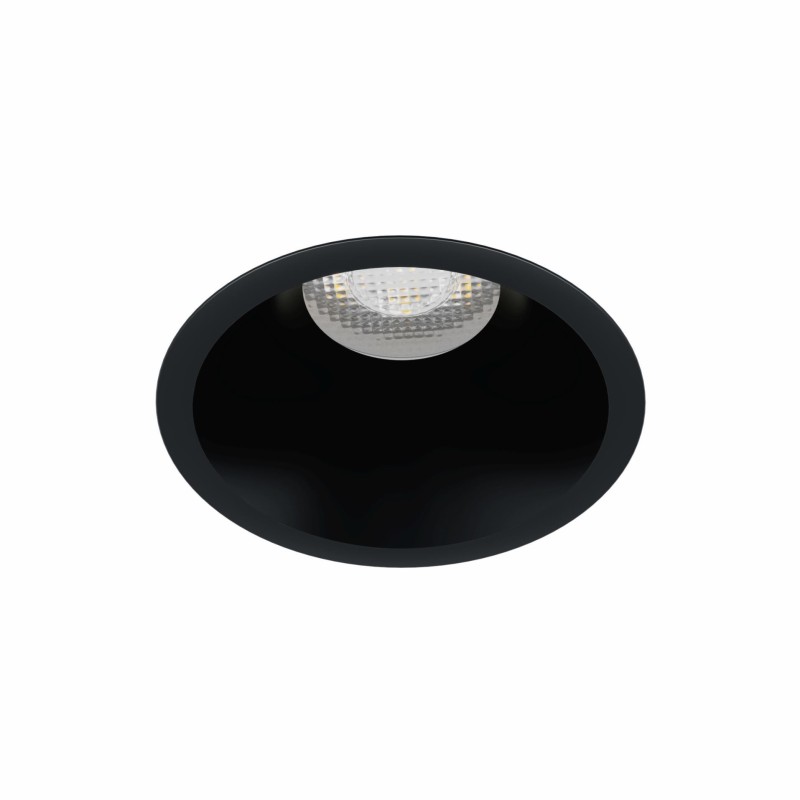 Faretto Led da incasso attacco GU10 da 50mm Nero Beneito Faure 4759