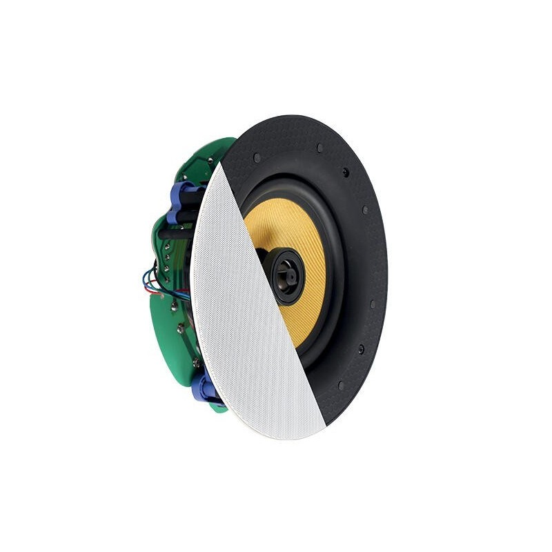 Diffusore ad incasso a 2 vie Giove 60W RMS Bianco Vivaldi ROUND16F