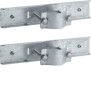 Kit di fissaggio a palo per quadri in Acciaio Bocchiotti B04582