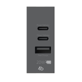 Caricatore USB 3A per Living Light con 3 porte USB 4BOX 4BUSB20WCCA.L