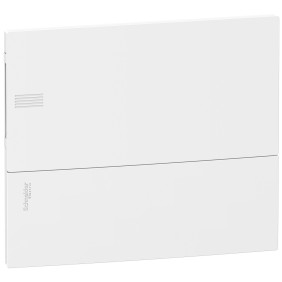 Centralino da incasso a 12 moduli con porta opaca Schneider MIP30112