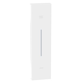 Cover illuminabile per comandi 1 modulo Bianco Bticino Living Now KW01N
