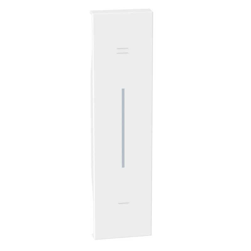 Cover illuminabile per comandi 1 modulo Bianco Bticino Living Now KW01N