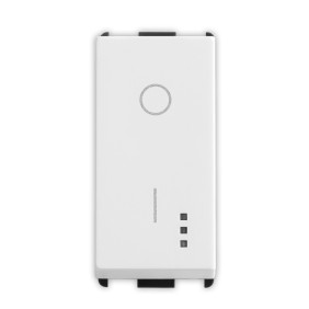 Interruttore basculante 2 poli 16A Bianco illuminabile Pixia Master 11002