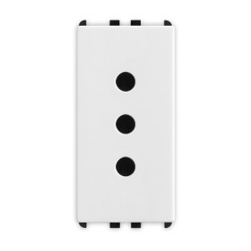 Presa bipasso 2P+T 16A P11 1 modulo Bianco Pixia Master 11162