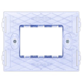 Supporto 3 moduli per scatole rettangolari Master Pixia 14SP103