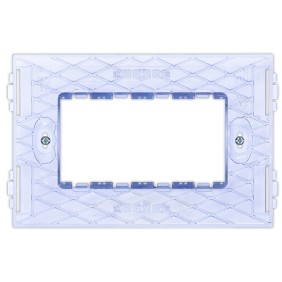 Supporto 4 moduli per scatole rettangolari Master Pixia 14SP104