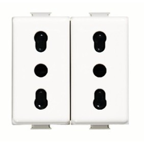 Presa 10/16A duplex Bticino Matix AM5180/2