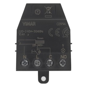 Modulo relè a 4 morsetti ad impulsi sequenziali Quid 10A Vimar 03994