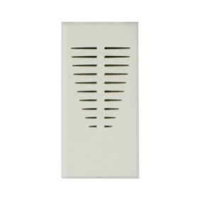 Ronzatore 1 modulo 230Vac Bianco S44 serie Ave Whitek 446031